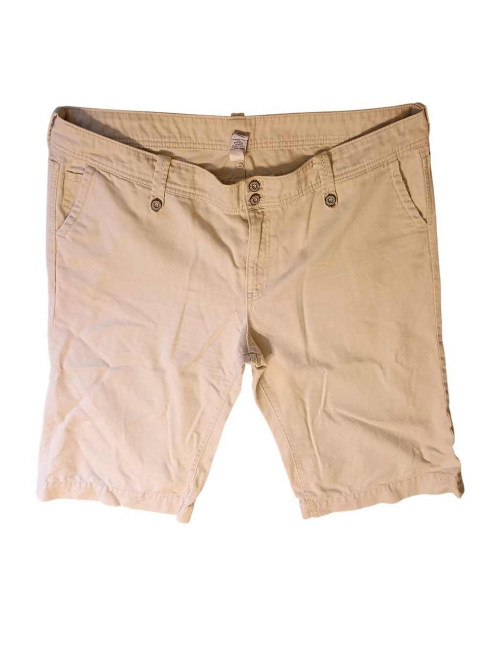 EUC Gap Women's s Beige/Off White Cotton Casual Pants Capris Sz18